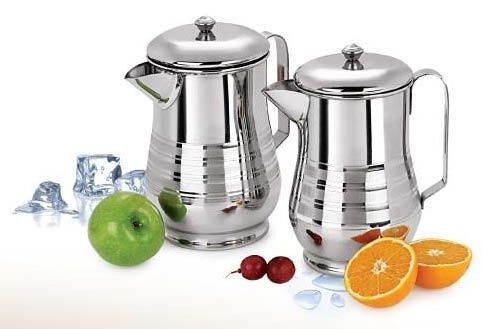 Aqua Stainless Steel Water Jugs