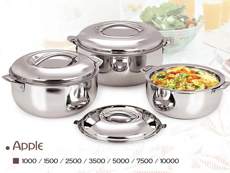 Stainless Steel Apple Hot Pots