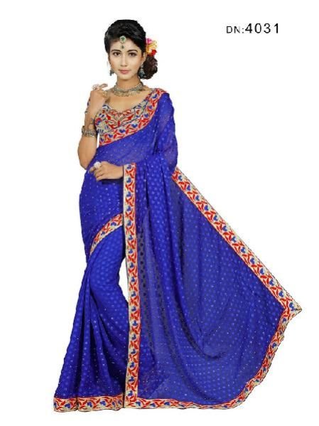 Georgette Saree (4031)