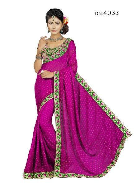 Georgette Saree (4033)