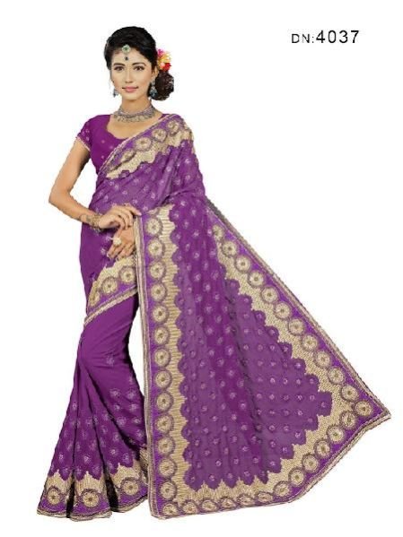 Georgette Saree (4037)
