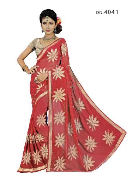 Georgette Saree (4041)
