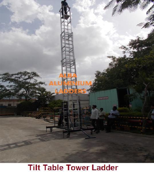 Tilt Table Tower Ladder