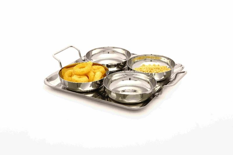 5pc Sapphire Serving Bowl & Tray Set 01