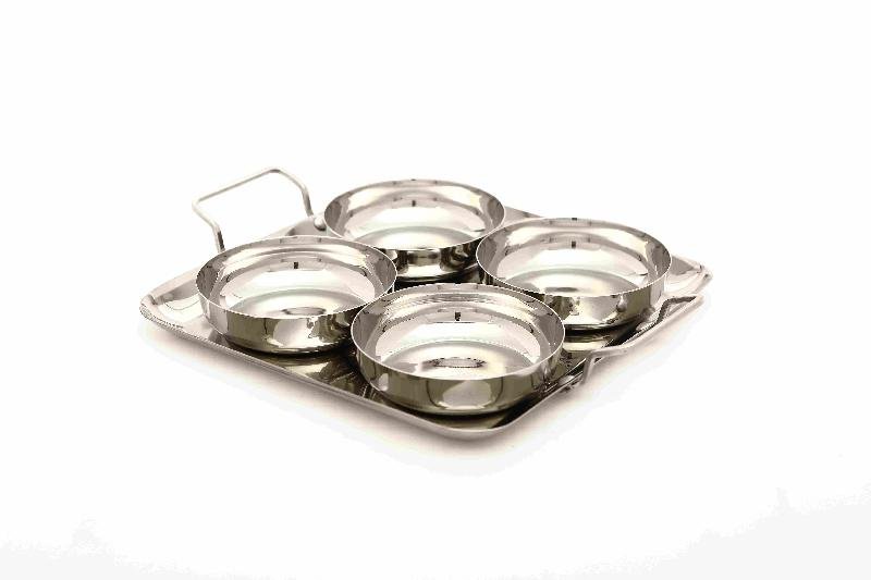 5pc Sapphire Serving Bowl & Tray Set 02
