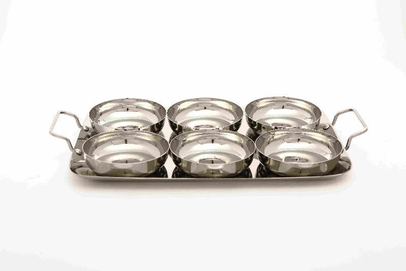 7pc Sapphire Serving Bowl & Tray Set 02