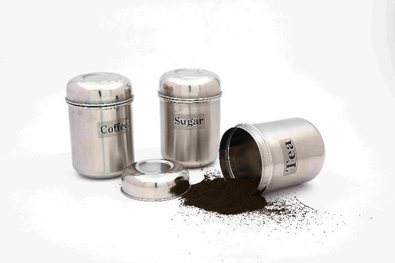 Stainless Steel Canister Set 01