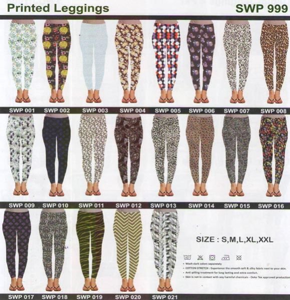 Printed leggins