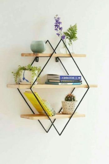 WA0032 Wrought Iron Wall Shelves