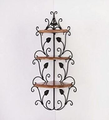 WA0039 Wrought Iron Wall Shelves