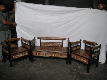 WA0040 Wrought Iron Sofa Set