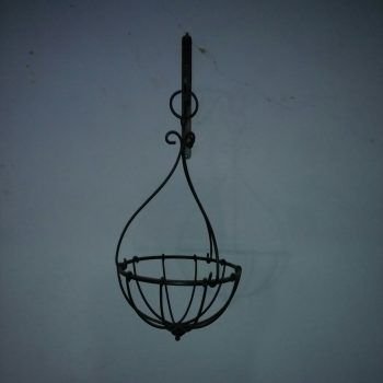 WA0050 Wrought Iron Hanging Basket