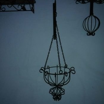 WA0069 Wrought Iron Hanging Basket