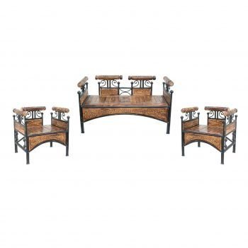 WA0072 Wrought Iron Sofa Set