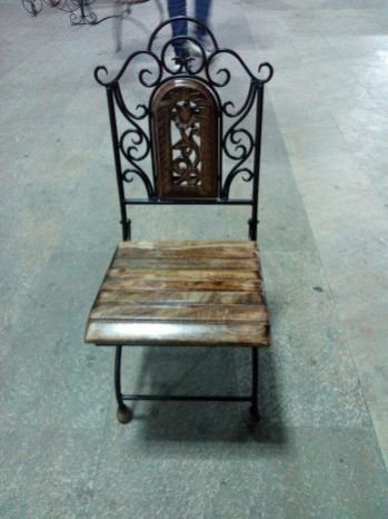 WA0075 Wrought Iron Chair