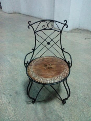 WA0079 Wrought Iron Chair
