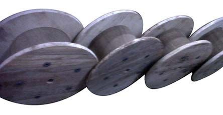 Wooden Cable Drum 03