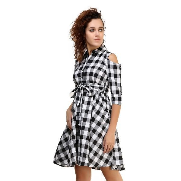 Ladies Midi Dress 01