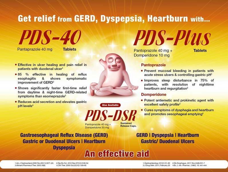 PDS-40 (Pantoprazole 40 mg Tablets)