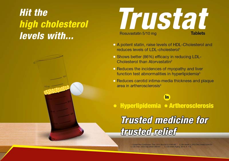 Truestat 5-10-20 (Rosuvastatine Tablets)