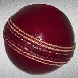 Brown Cricket Ball