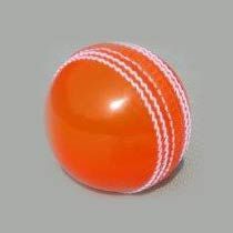 Orange Cricket Ball