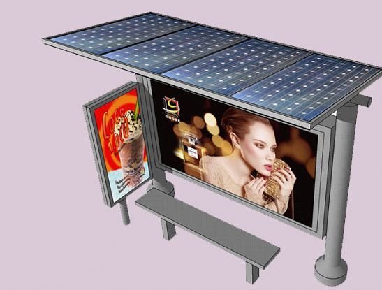 Solar Powered LED Display 02