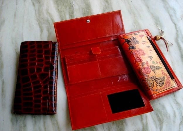 Ladies Leather Clutch Purse