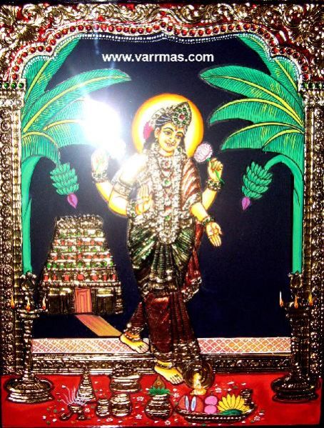 Grihalakshmi Tanjore Painting (10326)