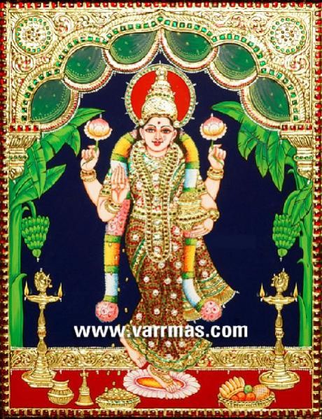 Grihalakshmi Tanjore Painting (10327)