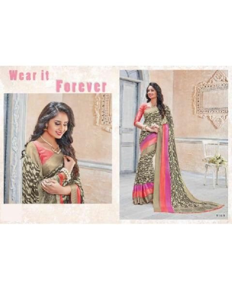 Printed Saree (SKU - CSKU - C1204)