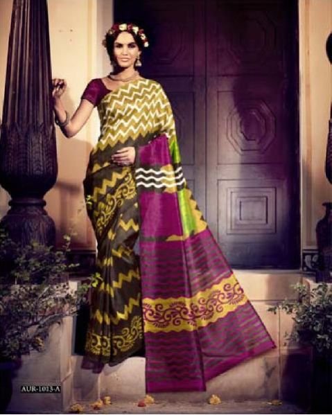 Printed Saree (SKU - SKU - CATALOG 1072)