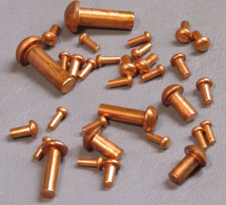 Copper Round Head Rivets