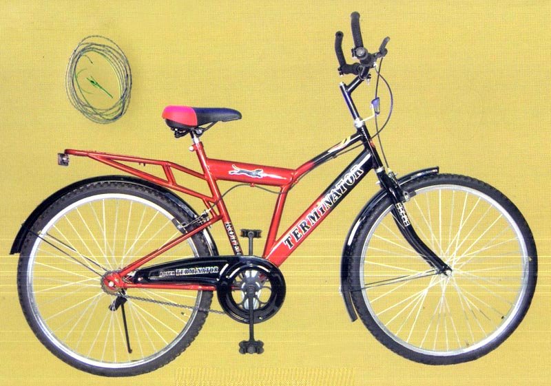 Roter Terminator Bicycle