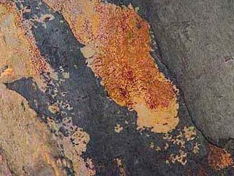 Autumn Rusty Slate Stone