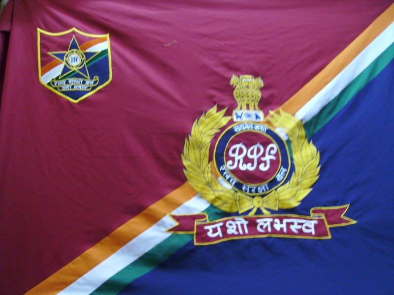 Hand Embroidered Flags 13