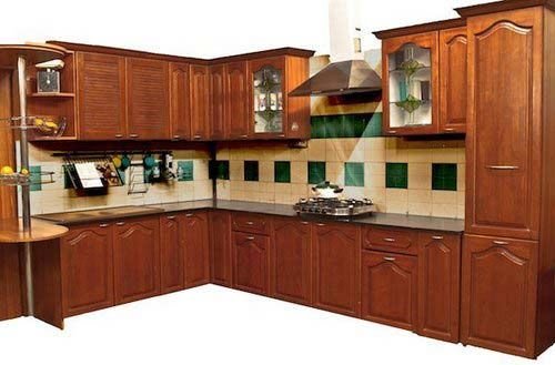 Wooden Modular Kitchen 02