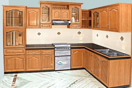 Wooden Modular Kitchen 03