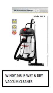 Windy 265 IF Wet and Dry Vacuum Cleaner