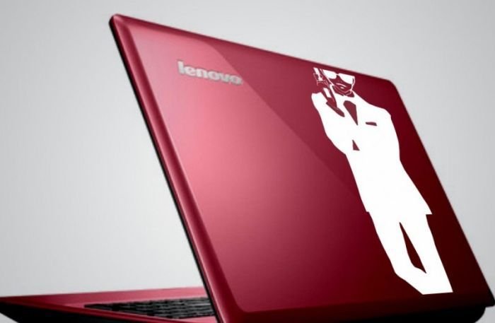 James Bond PVC Laptop Sticker