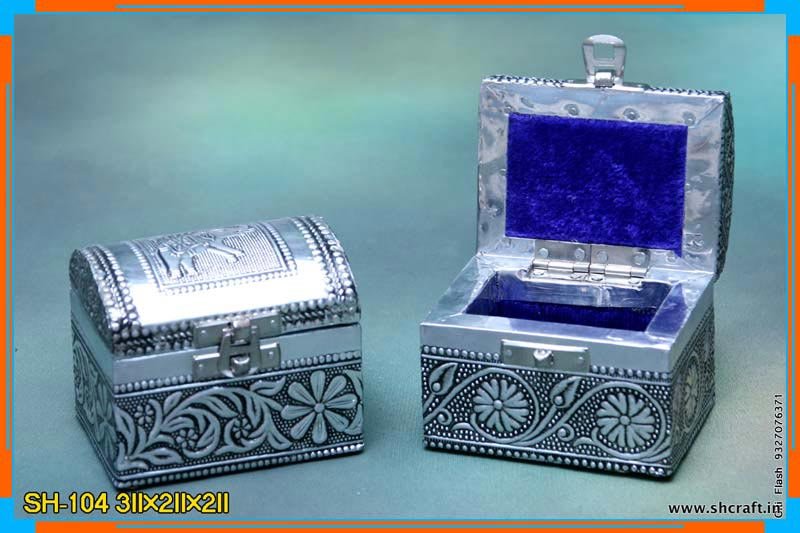 Handmade Metal Jewelry Box