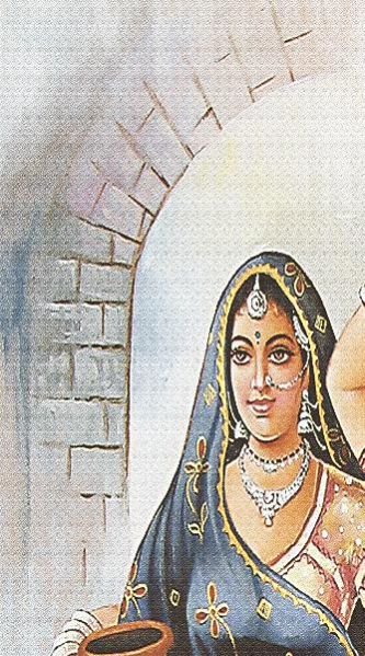 Poster Series Wall Tiles (25x45) (3907 A)