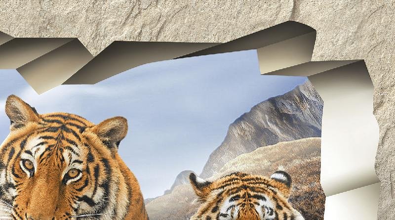 Poster Series Wall Tiles (25x45) (3909 B)