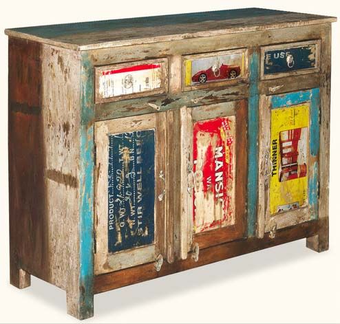 Wooden Sideboard Cabinet