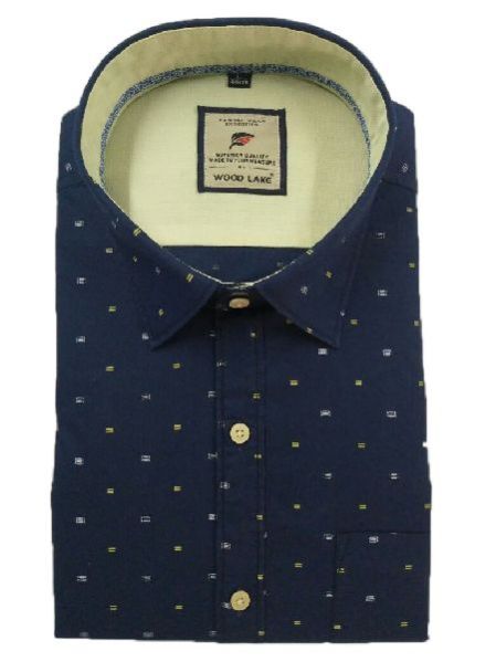 Mens Printed Semi Casual Shirt 06