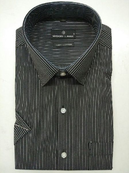 Mens Striped Formal Shirt 01