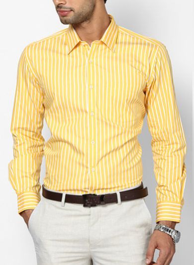 Mens Striped Formal Shirt 05
