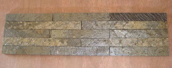 Ledge Stone Wall Panel (Deoli Green 5 strip)