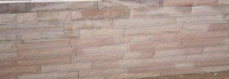 Pink Sand Sandstone Walling