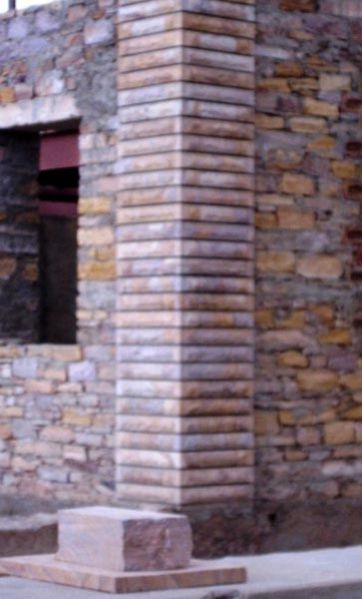 Rainbow Sandstone Walling